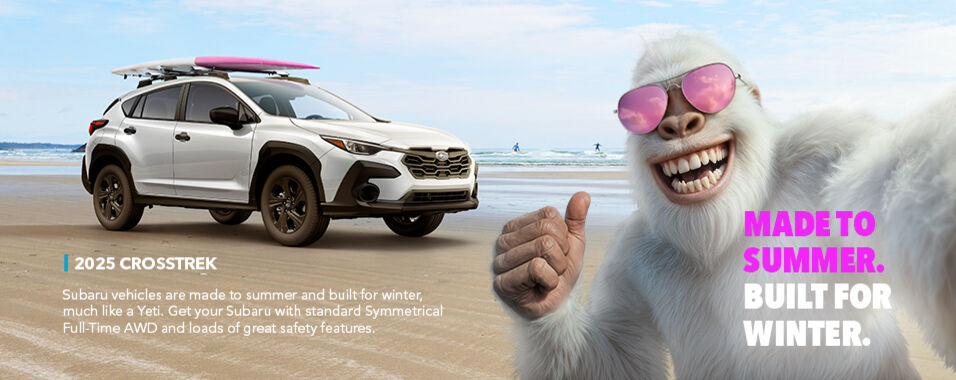 All the features you need to take on spring come in Subaru.